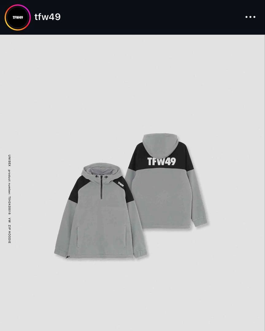 【定価5.3万】TFW49 / VW ZIP HOODIE / フリース ゴルフ