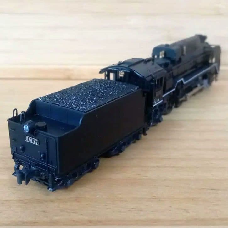 KATO 京都駅店特製品 D51形25号機 重油タンク付 福知山機関区
