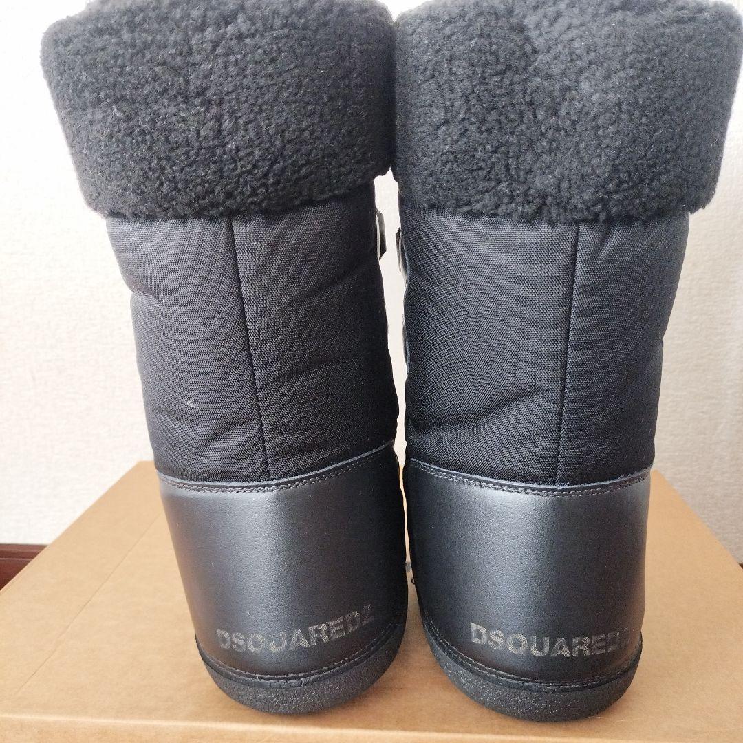 DSQUARED2 スノーブーツ ブラック