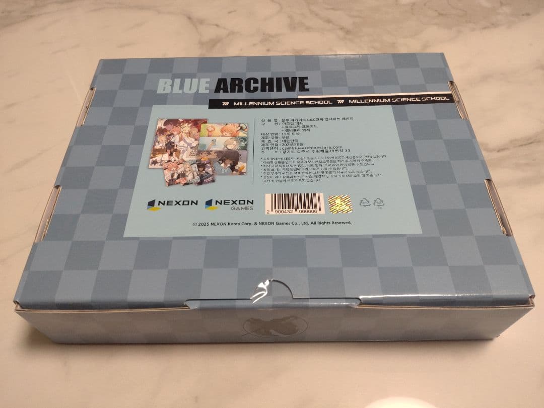 【韓国限定】ブルーアーカイブ C&Cスクール アップデートパッケージグッズセット