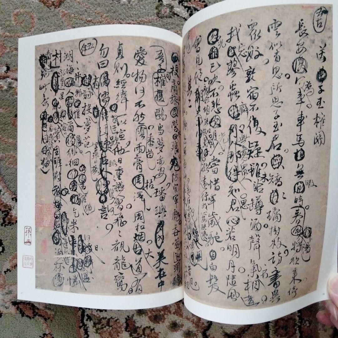 中国書道珍品 珍貴古籍善本文物希少収蔵版[王鐸詩稿墨跡] 書道研究者座右の書