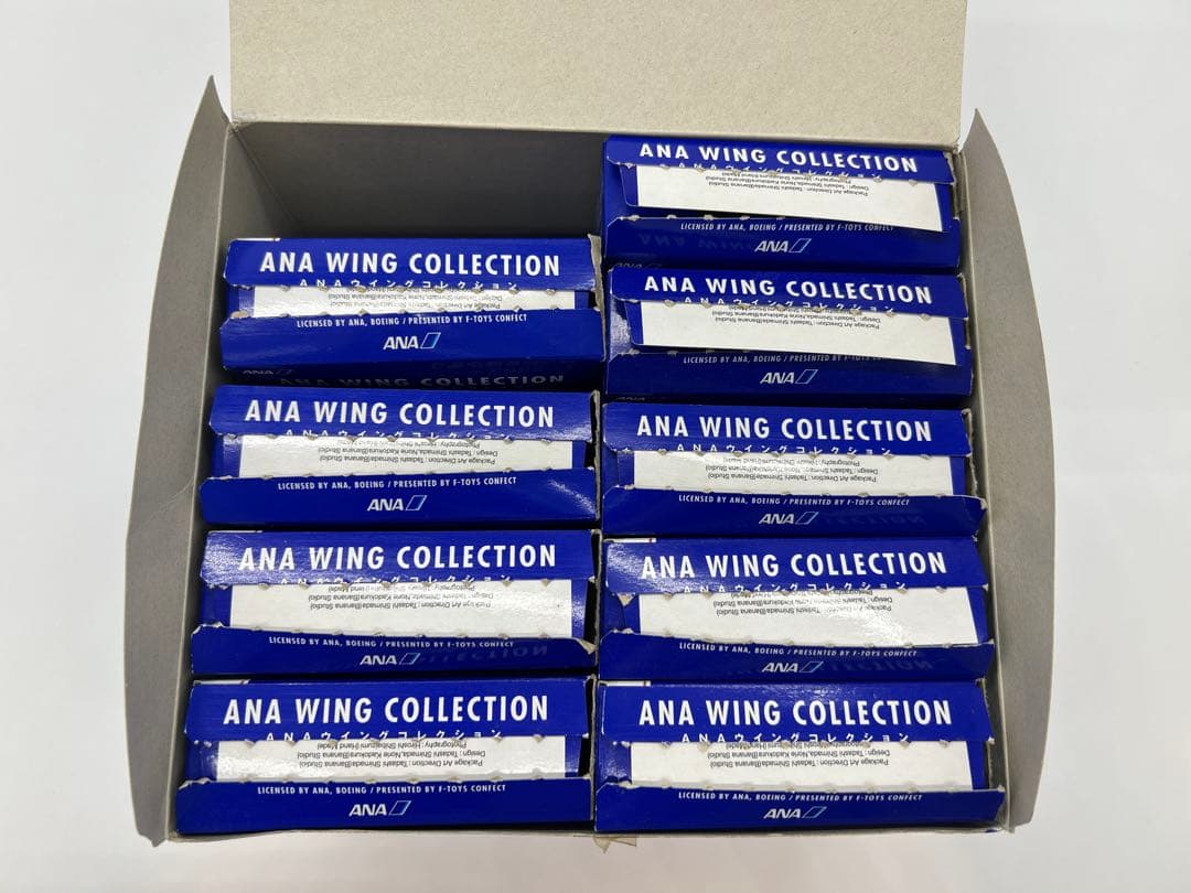 ANAウイングコレクション 9個 F-toys 模型 飛行機
