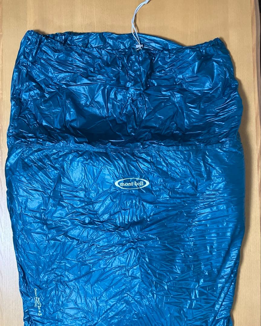 モンベル　シームレス ダウンハガー800 ハーフレングス #3