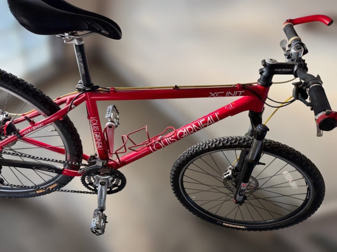 Louis Garneau マウンテンバイク レッド