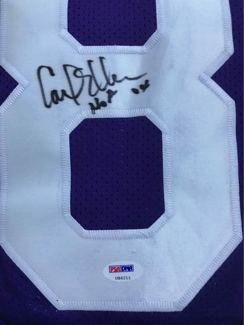 NFL Carl Eller ミネソタ バイキングス 直筆サイン入りユニフォーム