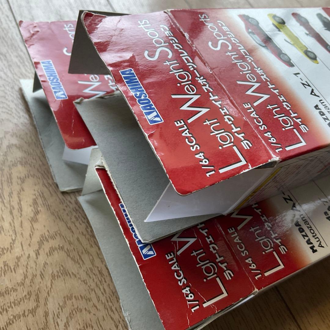 AOSHIMA『AZ-１青・赤・黒』1/64SCALEライトウェイ〜コレクション