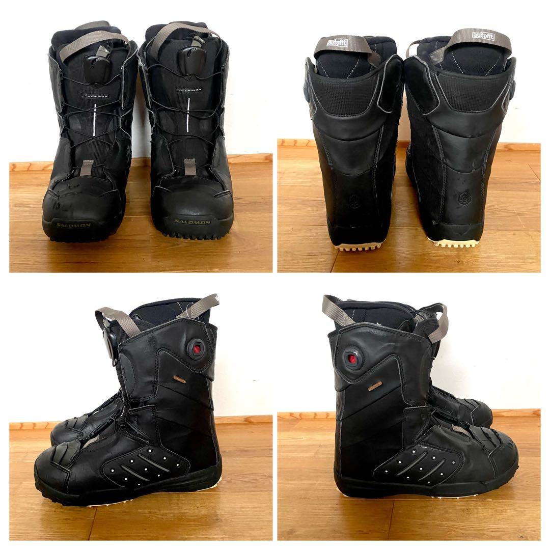 スノボ4点セット ボード バートン 154cm ブーツ 26.5cm バイン 袋