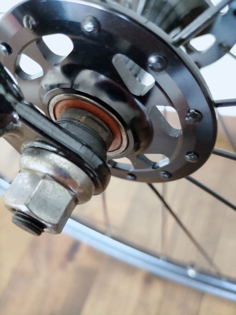 クロモリ ピスト シングルフリー 46×17T 室内保管 直接手渡可(神奈川県)