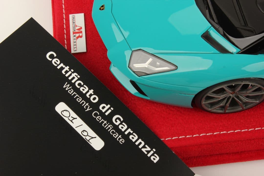 世界1台限定★MR★1/18★Aventador #B.B.R