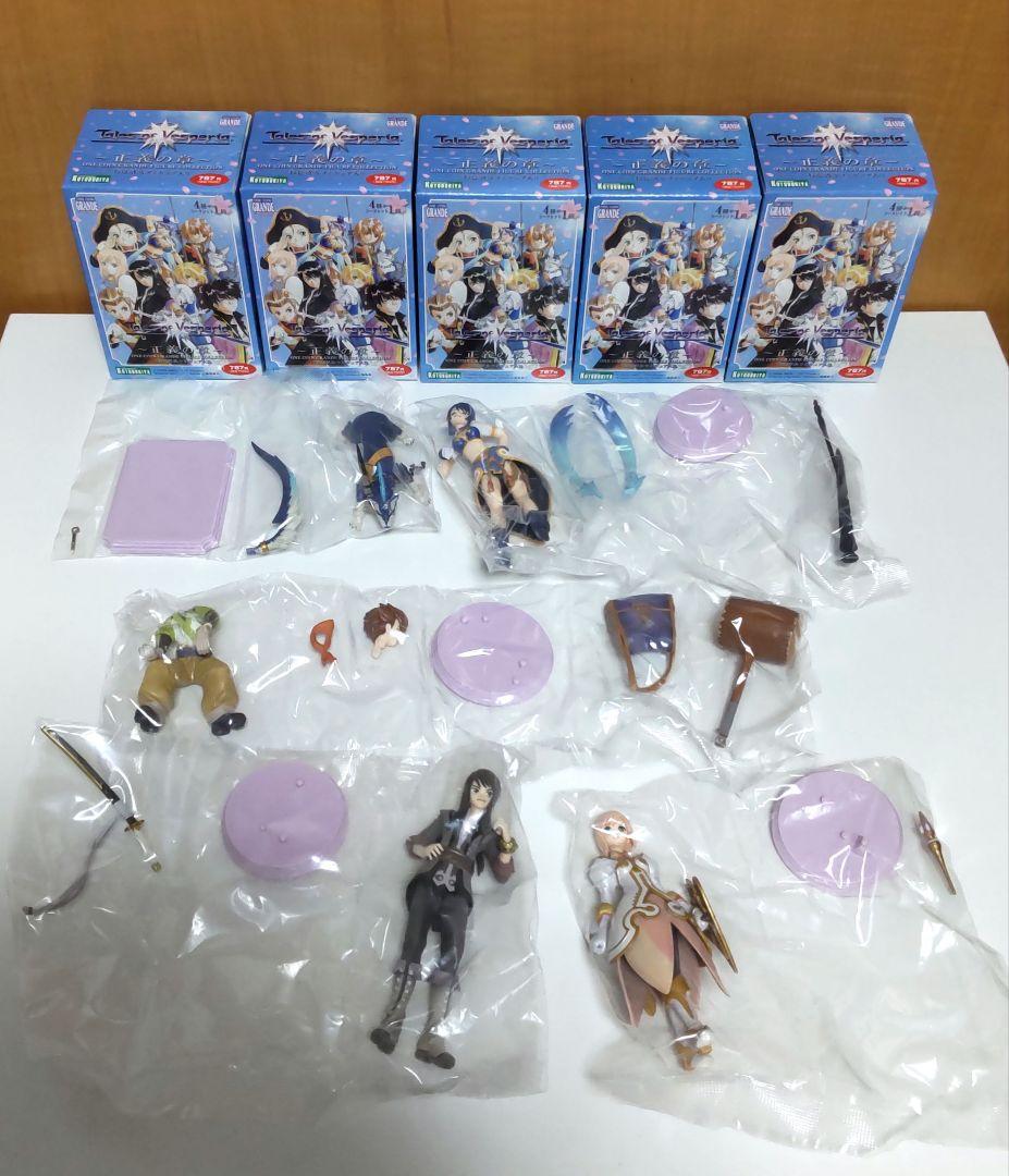 テイルズ オブ ヴェスペリア 〜信念の章〜 ＆ 〜正義の章〜フィギュア10体…