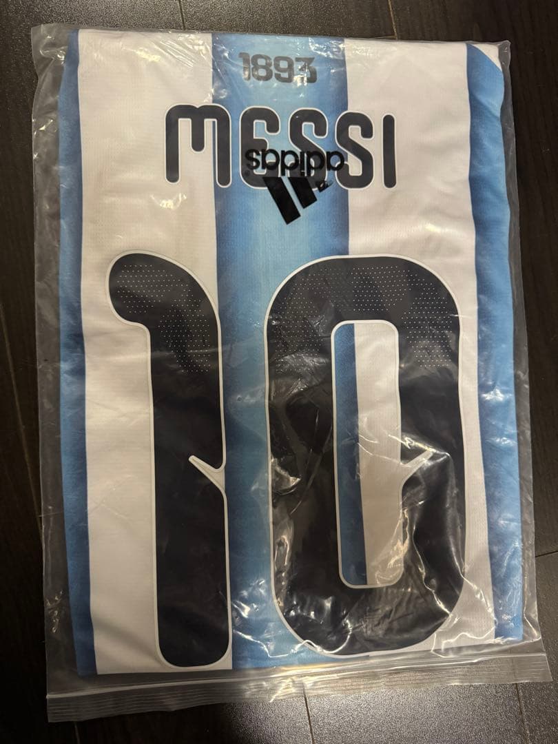 アルゼンチン代表 adidas ジャージメッシ　ユニフォーム