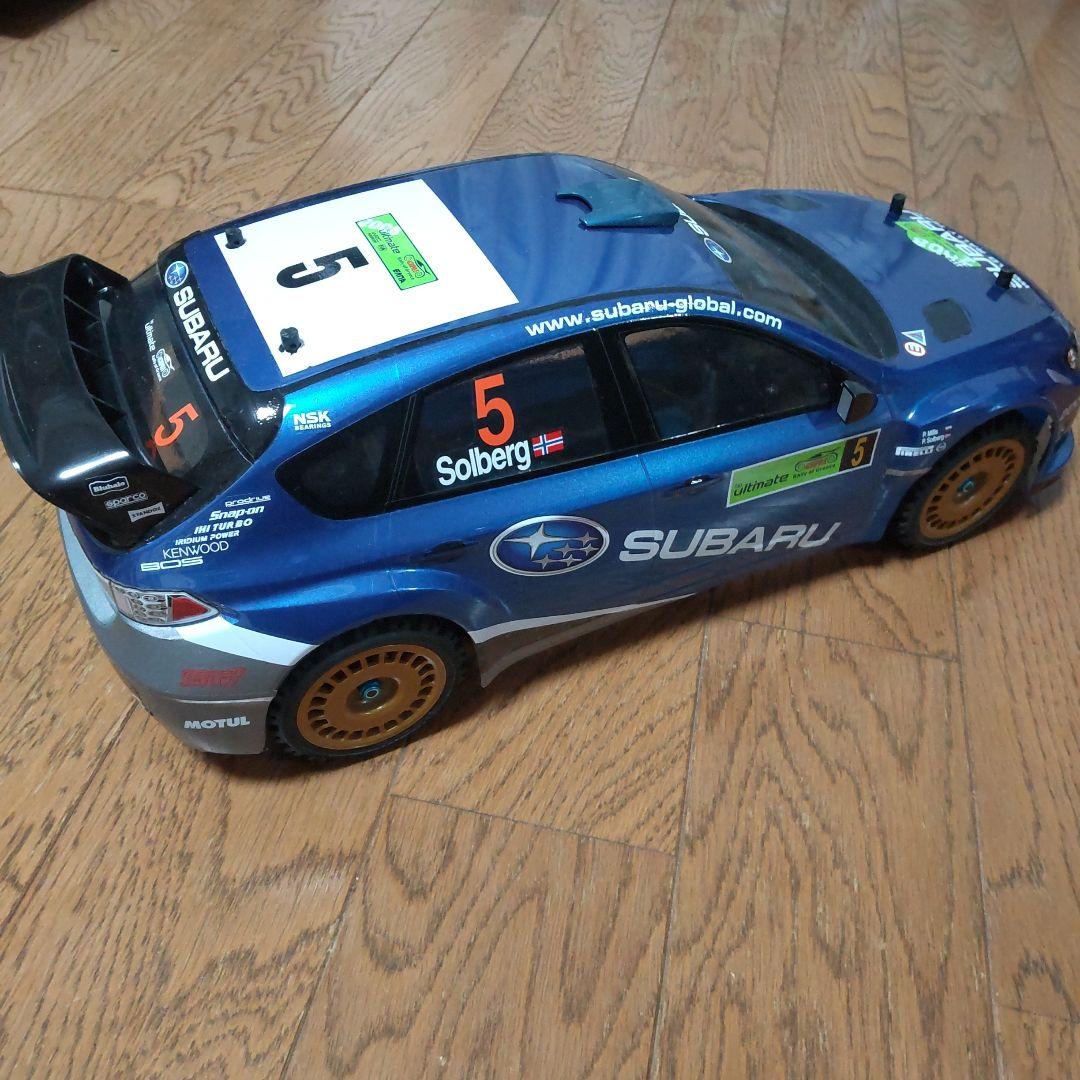 タミヤ TT-02 インプレッサ オプション装着