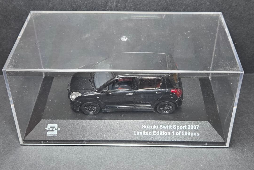 1/43 スイフトスポーツ 2007 リミテッドエディション 限定 ミニカー 黒