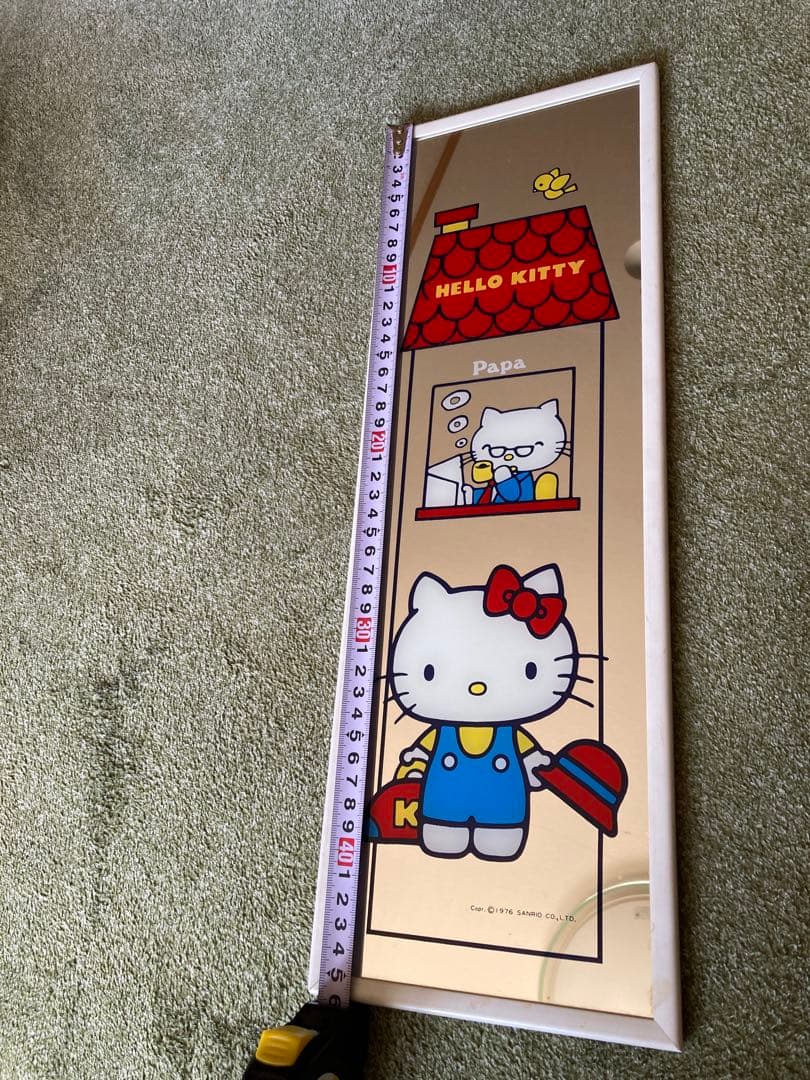 激レア　ハローキティ ウォールミラー 昭和レトロ　初代