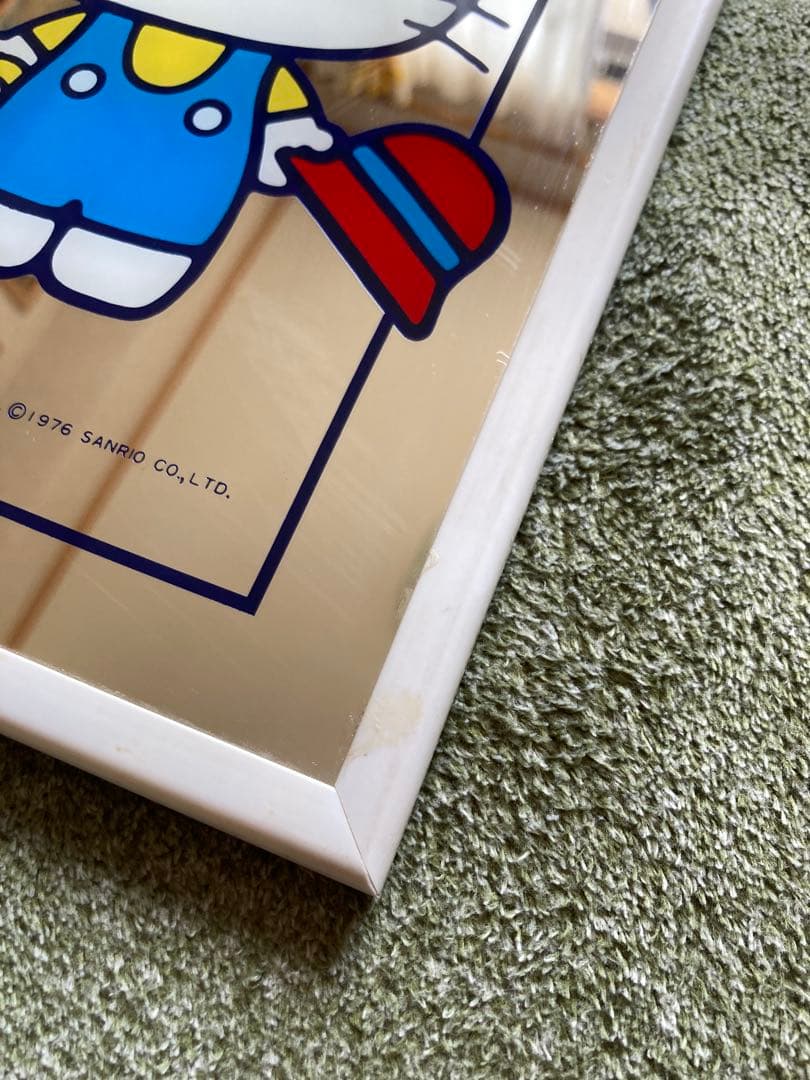 激レア　ハローキティ ウォールミラー 昭和レトロ　初代
