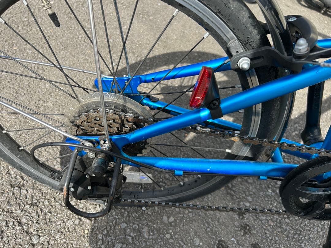 PRIDE 子供用自転車 20インチ 青