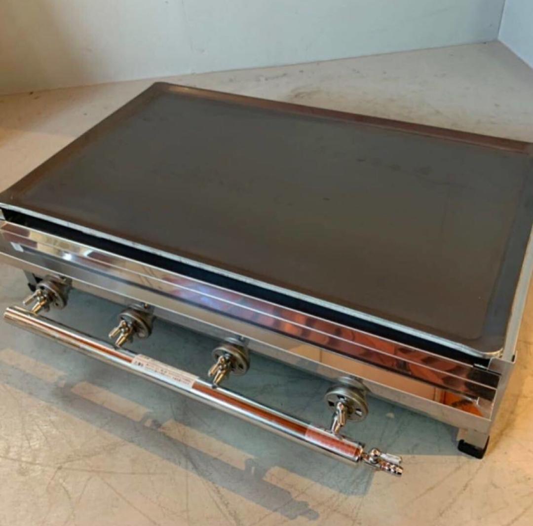 新品 業務用　グリドル　 LPガス 　 鉄板焼器　TS-75 祭り 屋台　⑴