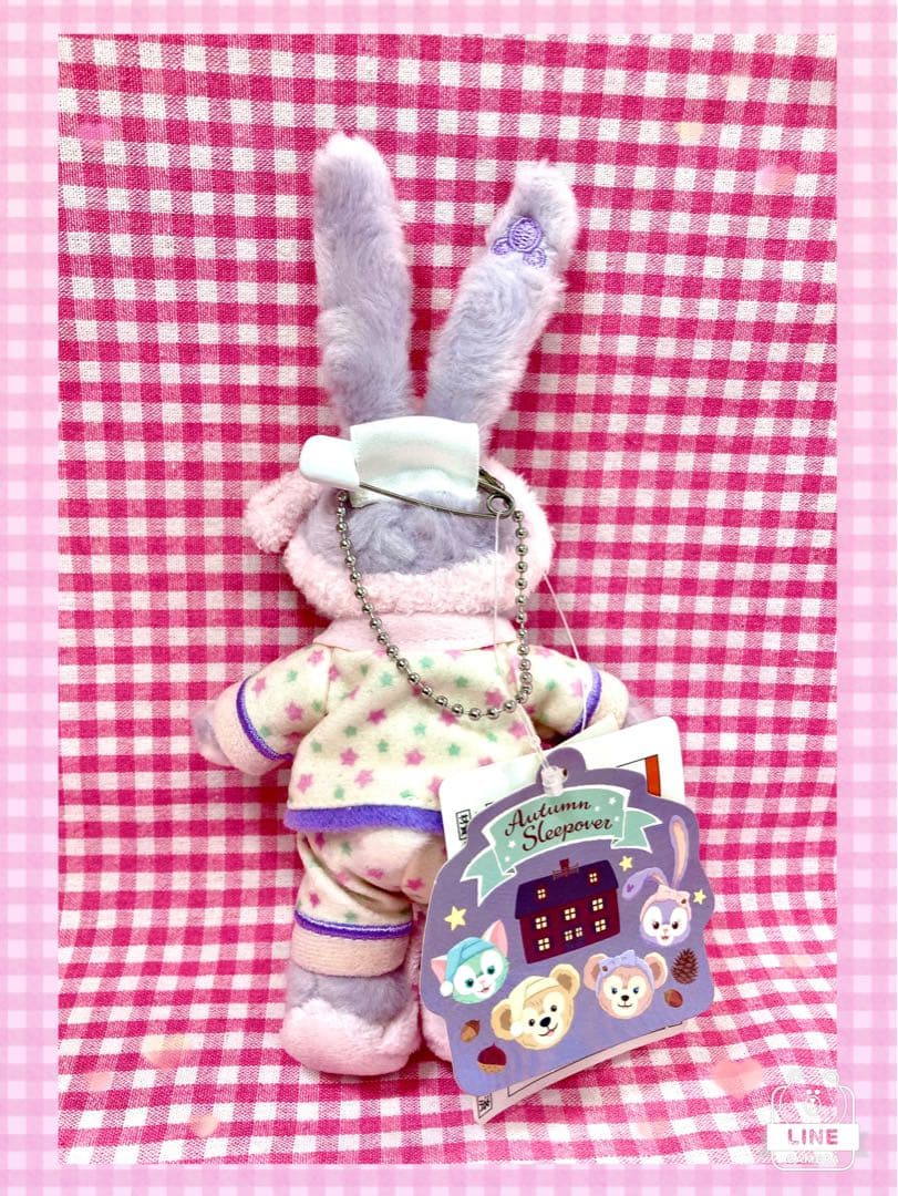 ♡ステラルー♡ぬいぐるみバッヂ♡オータムスリープオーバー♡タグ、値札付き♡