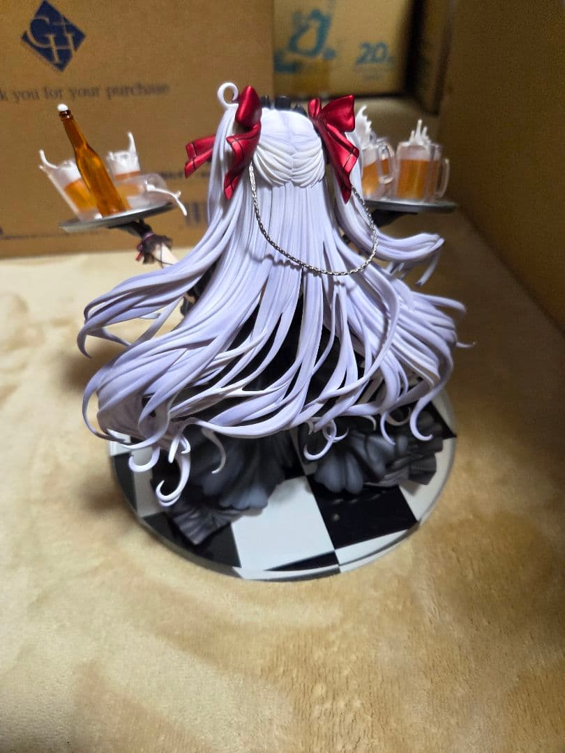 「開封品」 アズールレーン　エルベ 見せ場訪れず？ 付け替えパーツ付き