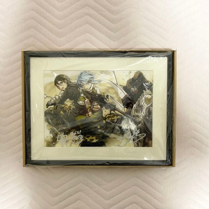 ソードアート・オンライン 複製原画 サイン入り
