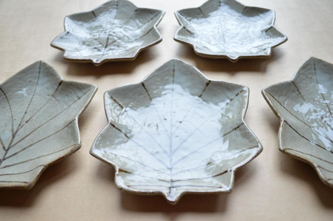 魯山人写　北大路魯山人 瀬戸 楓平向 五人