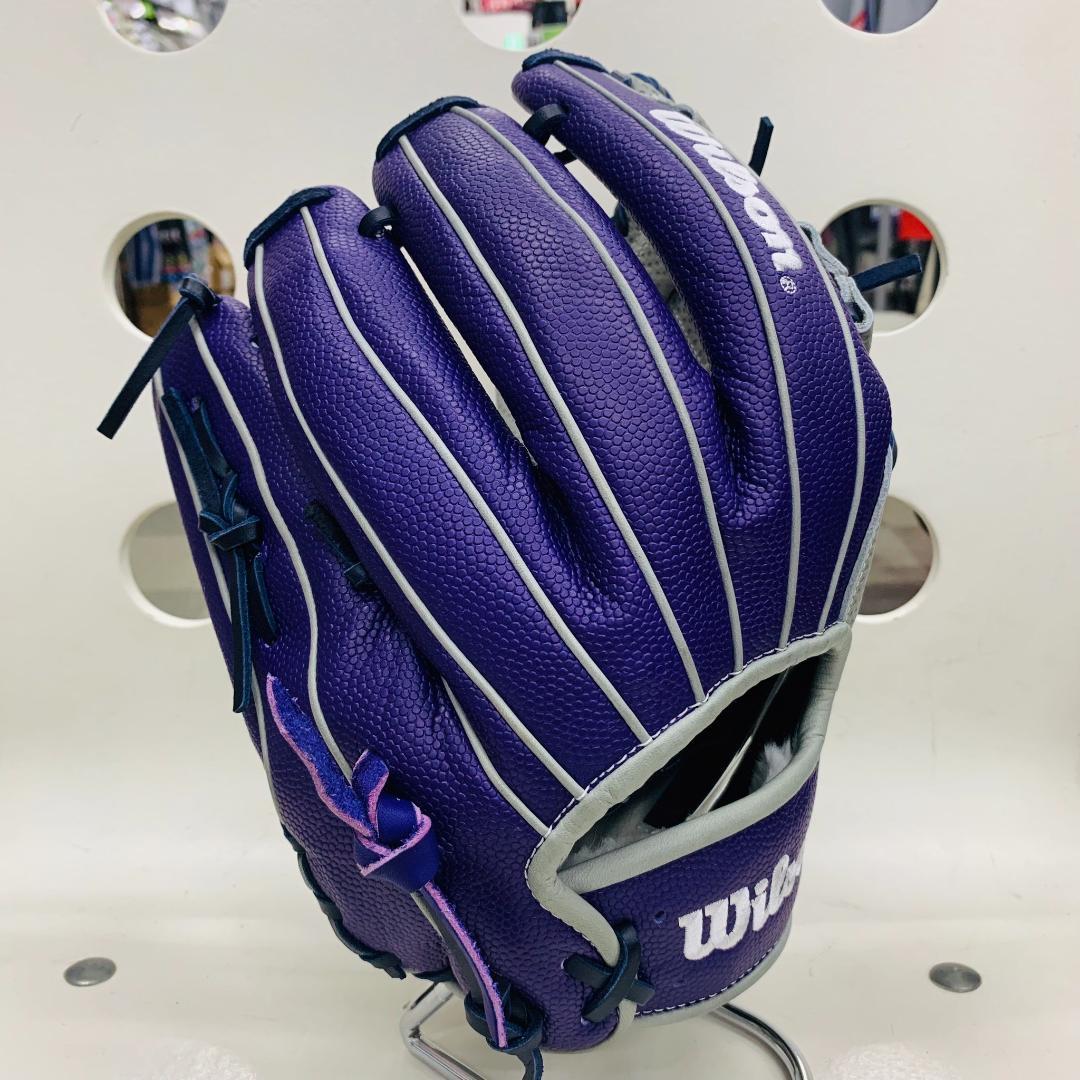 限定　ウイルソン　WBW103782　一般用　軟式用　内野手用　87型　型付け済