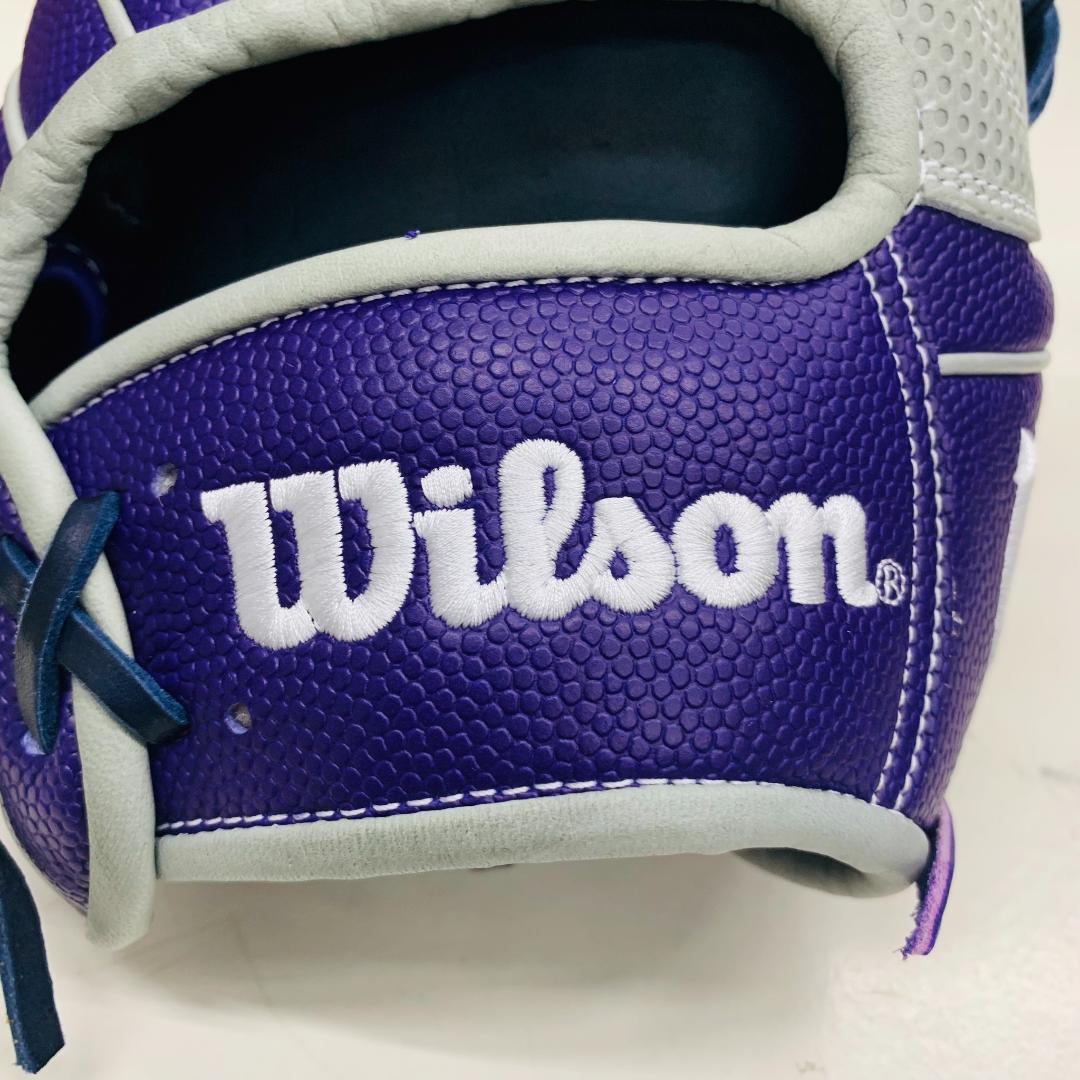 限定　ウイルソン　WBW103782　一般用　軟式用　内野手用　87型　型付け済