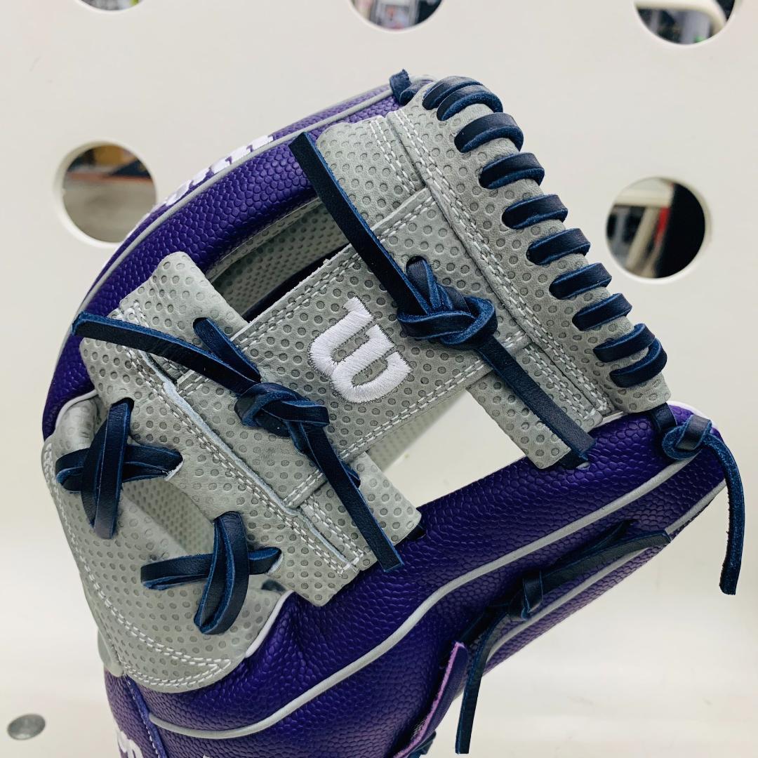 限定　ウイルソン　WBW103782　一般用　軟式用　内野手用　87型　型付け済