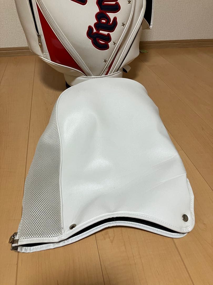 Callaway キャロウェイ キャディバッグ ホワイト/ネイビー/レッド