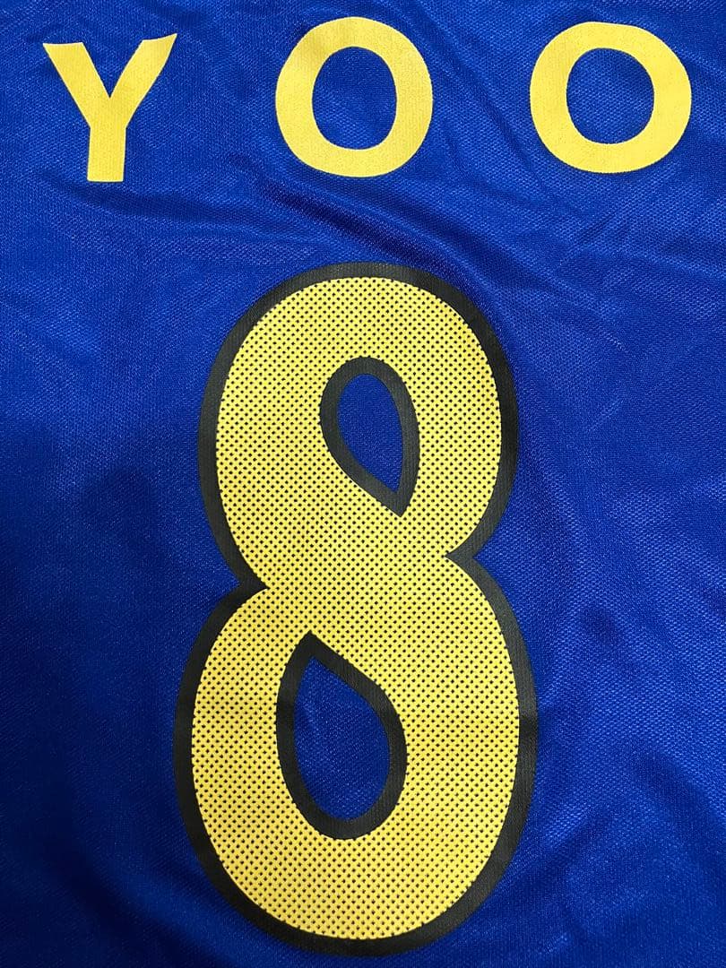 ユサンチョル　柳想鐵　ユニフォーム　横浜Fマリノス　サッカー　Jリーグ　当時