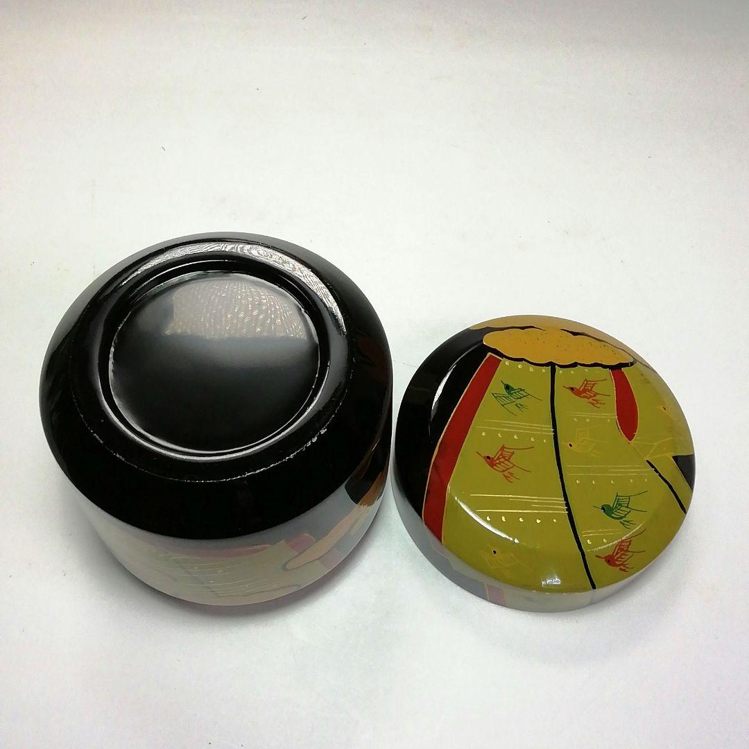 Ｓ６０５　棗　『即中斎好　誰ヶ袖蒔絵』『四季棗』『塗師　中村湖彩作』共箱　茶道具