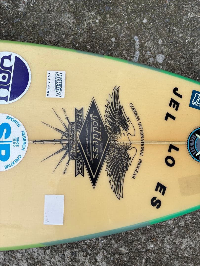 ウインドサーフイン　カスタムボード ファンボード カラー迷彩 ゴッデス