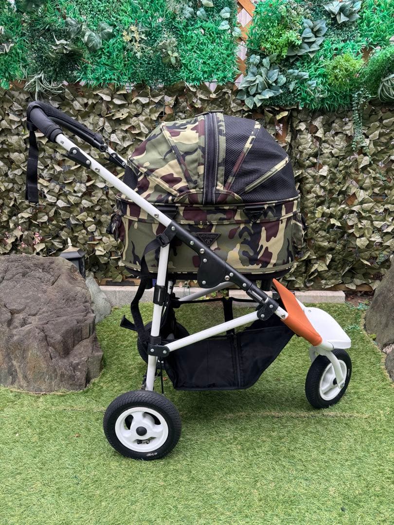 みかん①　エアバギー ドーム2 サイズSM 迷彩　迷彩メッシュルーフ付き