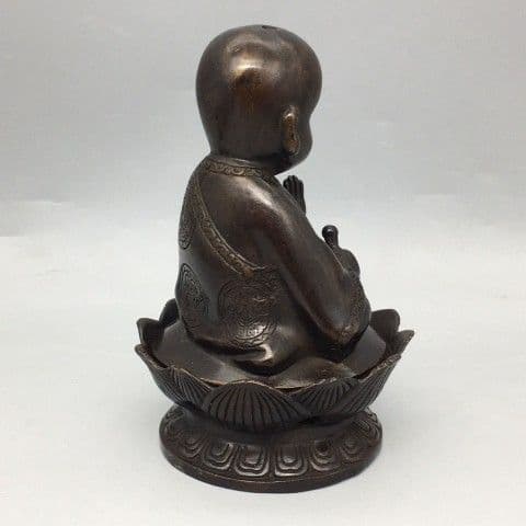 小坊主が香炉 茶道具 香道具 工芸品 美術品 置物