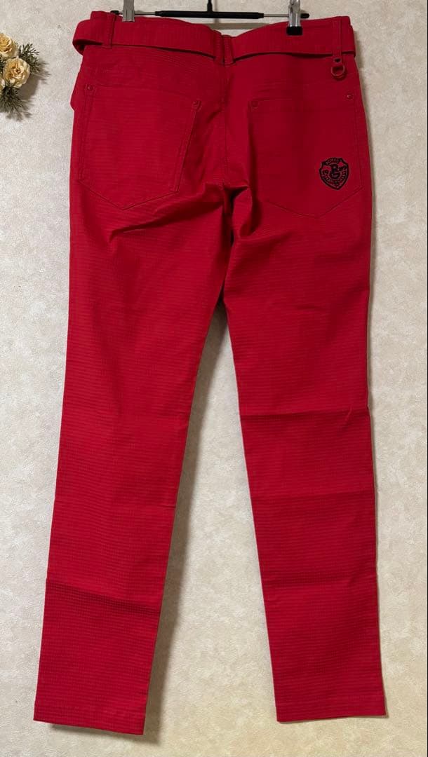 【タグ付新品未使用】PEARLY GATES メンズゴルフパンツストレッチ　4