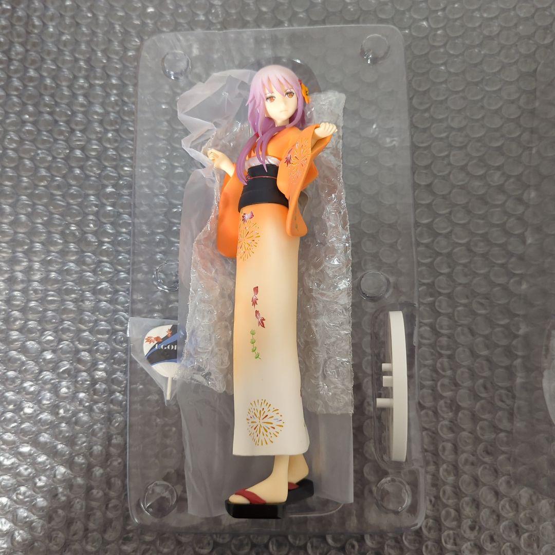 【希少・美品】楪いのり 浴衣Ver. ギルティクラウン 1/8 フィギュア