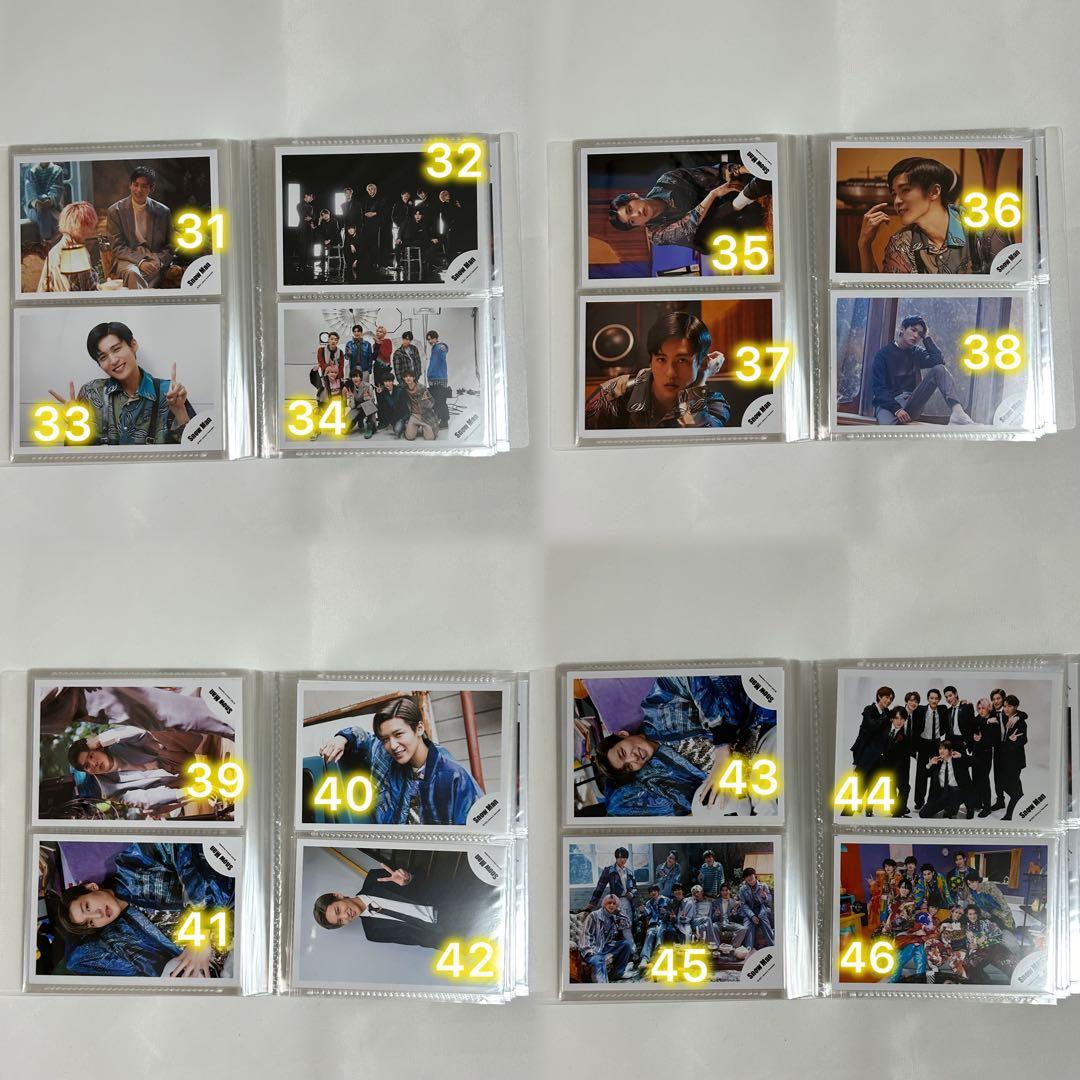 Man 公式写真　目黒蓮・阿部亮平・集合