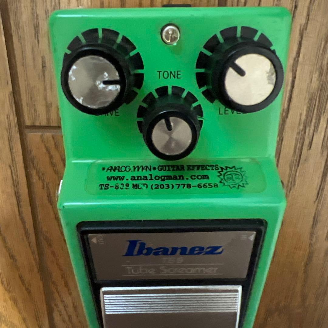 r*d様 Ibanez TS9 アナログマンTS808 MOD