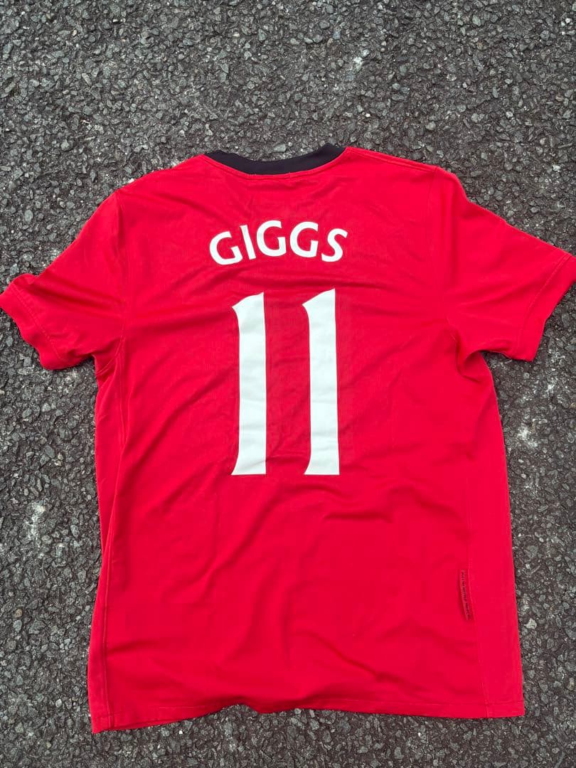 マンU 11 GIGGS NIKE ユニフォーム AIG プレミアリーグシャツ