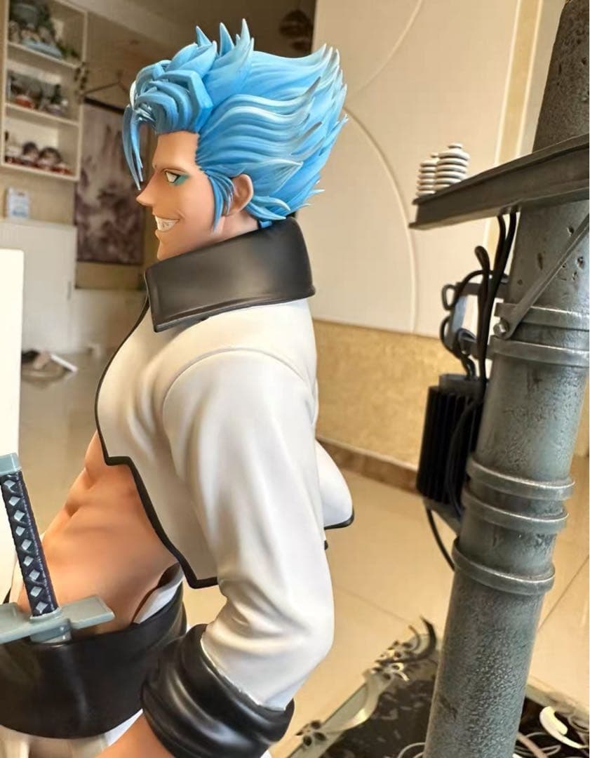BLEACH 黒衣少年図 グリムジョー ガレージキット スタチュー①①