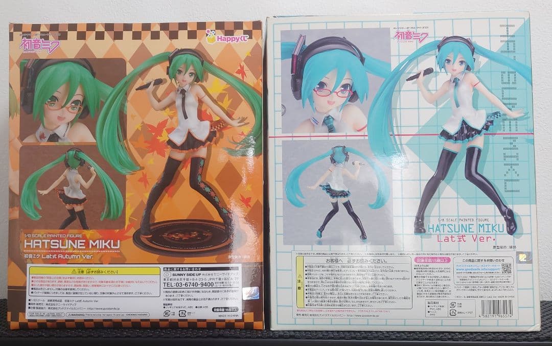 【開封済】Lat式　初音ミク　フィギュア 2体セット