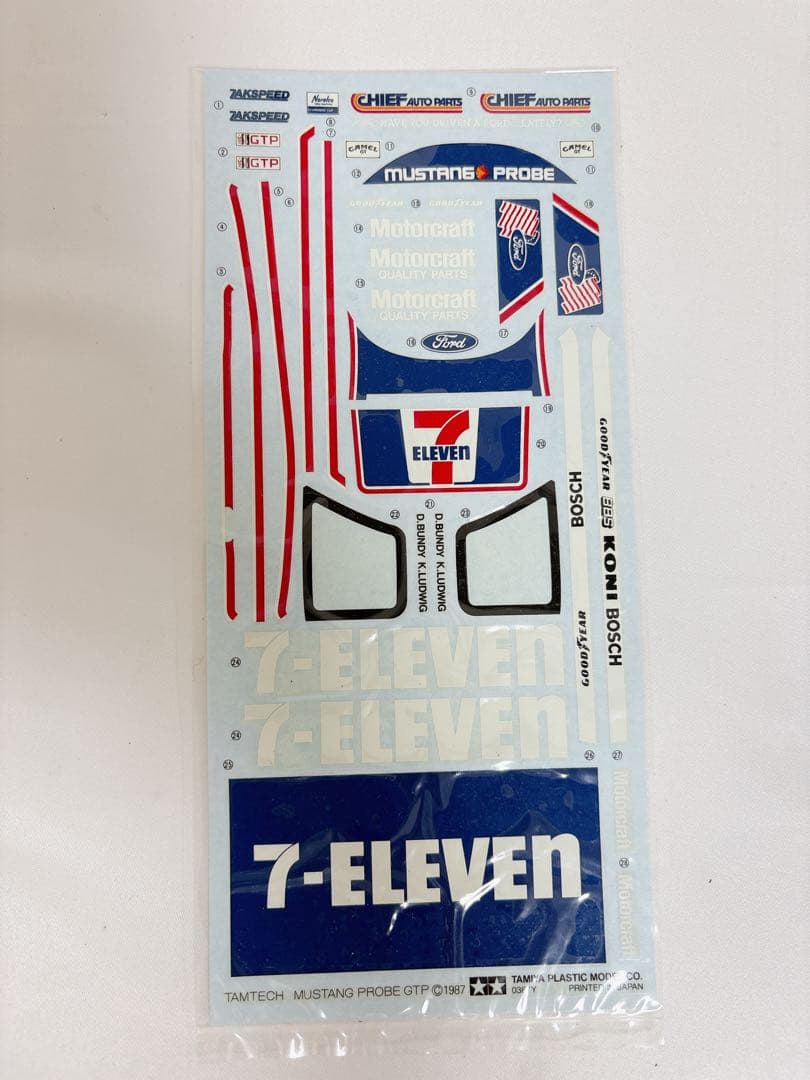 タミヤ 絶版 1/24 タムテック フォード　マスタング
