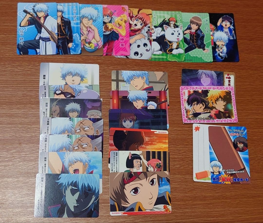 銀魂 クリアカードコレクション カードガム 45枚 まとめ売り