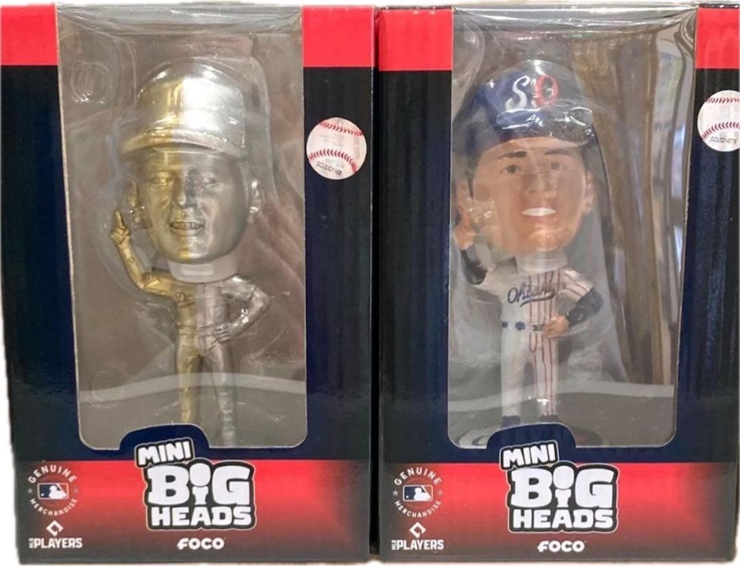 大谷翔平　FOCO社 ミニ ボブルヘッド WBC 完全個数限定版　　2個セット