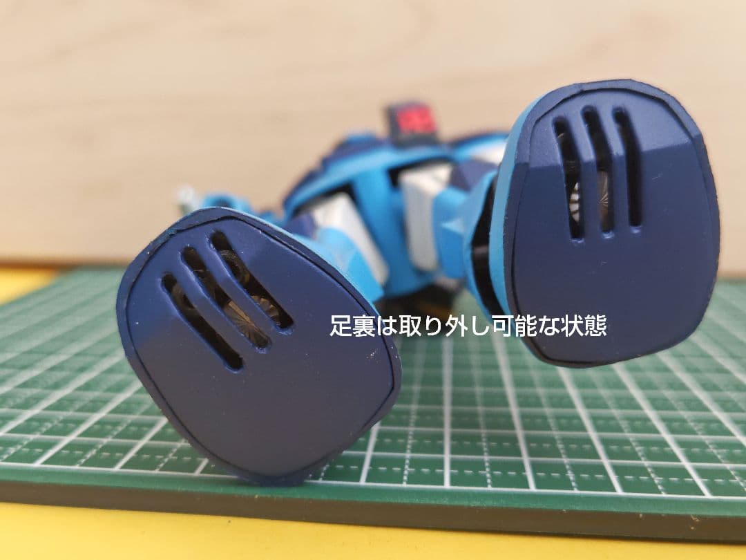 1/144 マリン・ハイザック（水中用ザク）改修　ティターンズ仕様　着色完成品