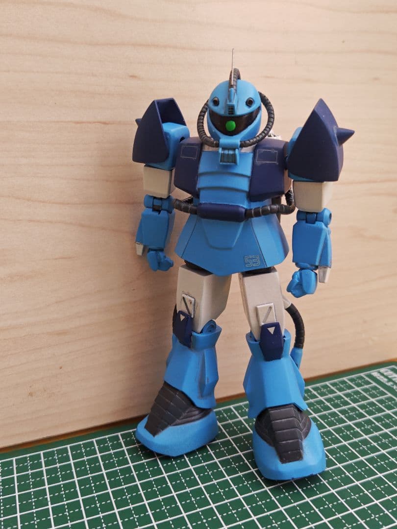 1/144 マリン・ハイザック（水中用ザク）改修　ティターンズ仕様　着色完成品