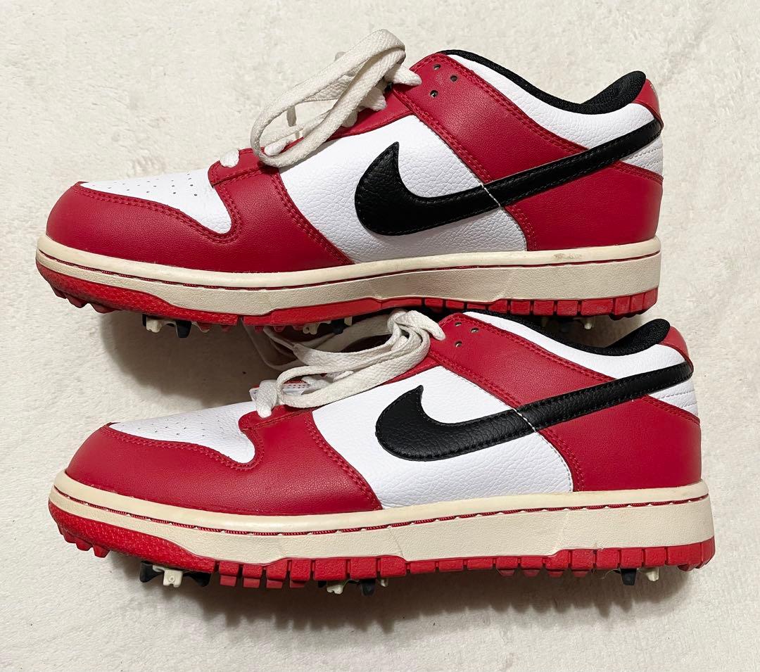 ナイキ　ゴルフシューズ　シカゴカラー　ダンクDUNK 25㎝