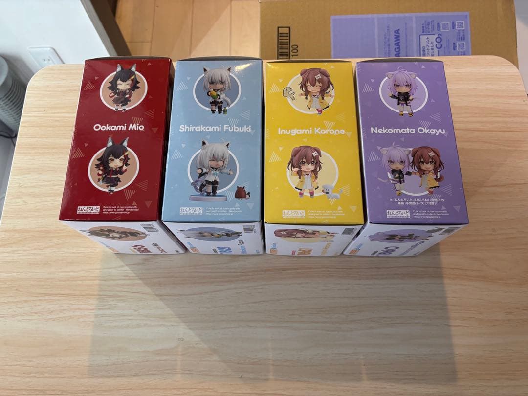 ホロライブ　ねんどろいど　ゲーマーズ　4個セット