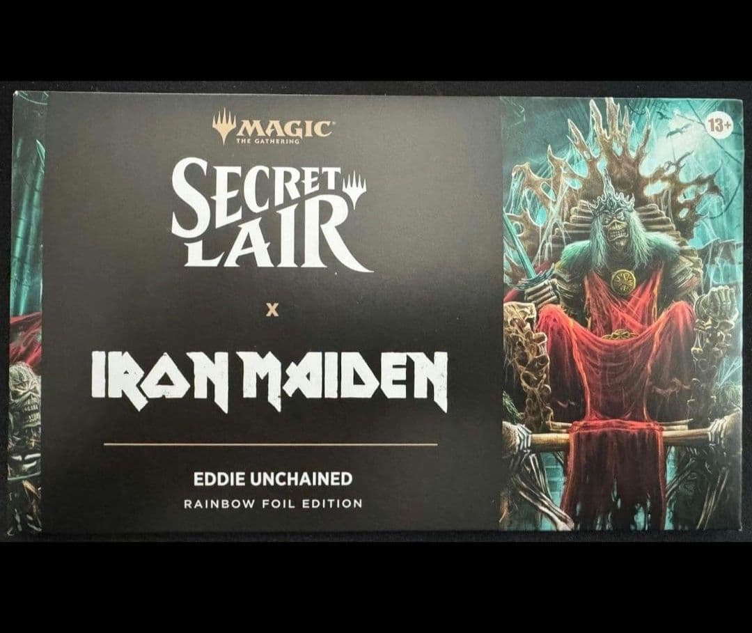 MTG Secret Lair x Iron Maiden Foil 未開封