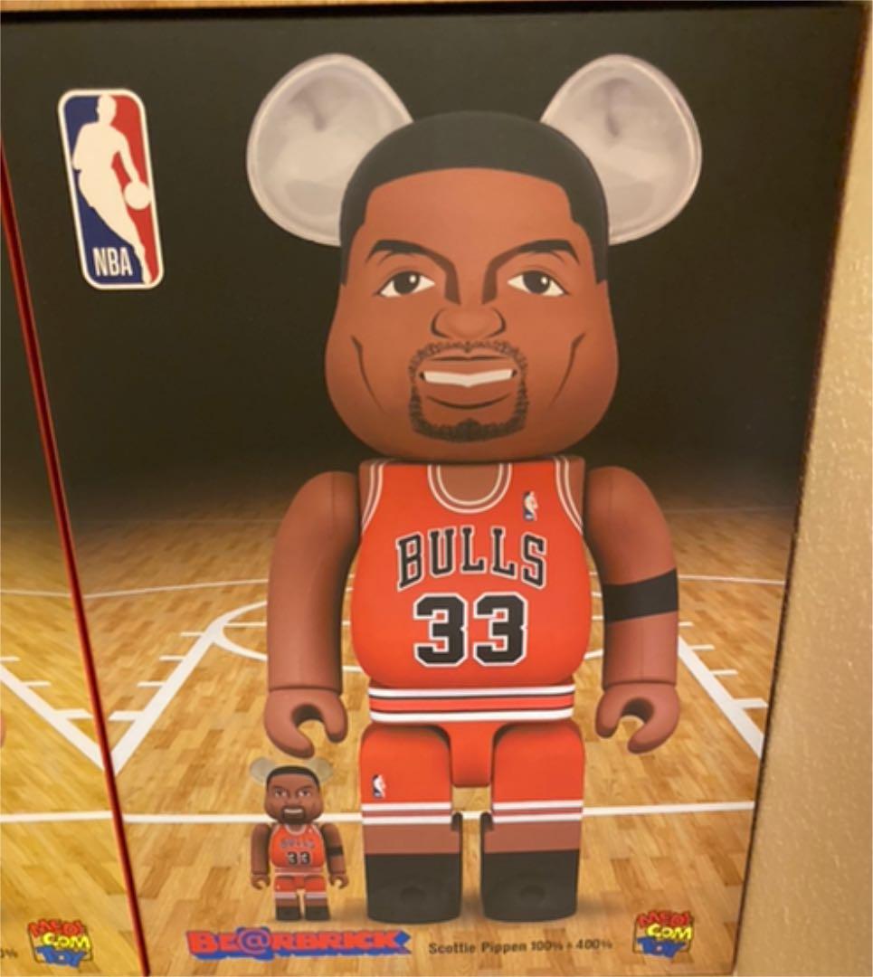 【希少】BE@RBRICK Scottie Pippen 100％ ＆ 400％